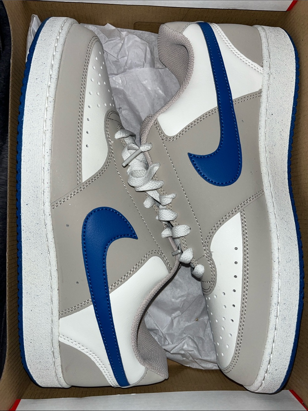 Nike Low-Top Sneakers Court Vision Lo P 11.5 mens shoes like Air Force 1 nwt nib
